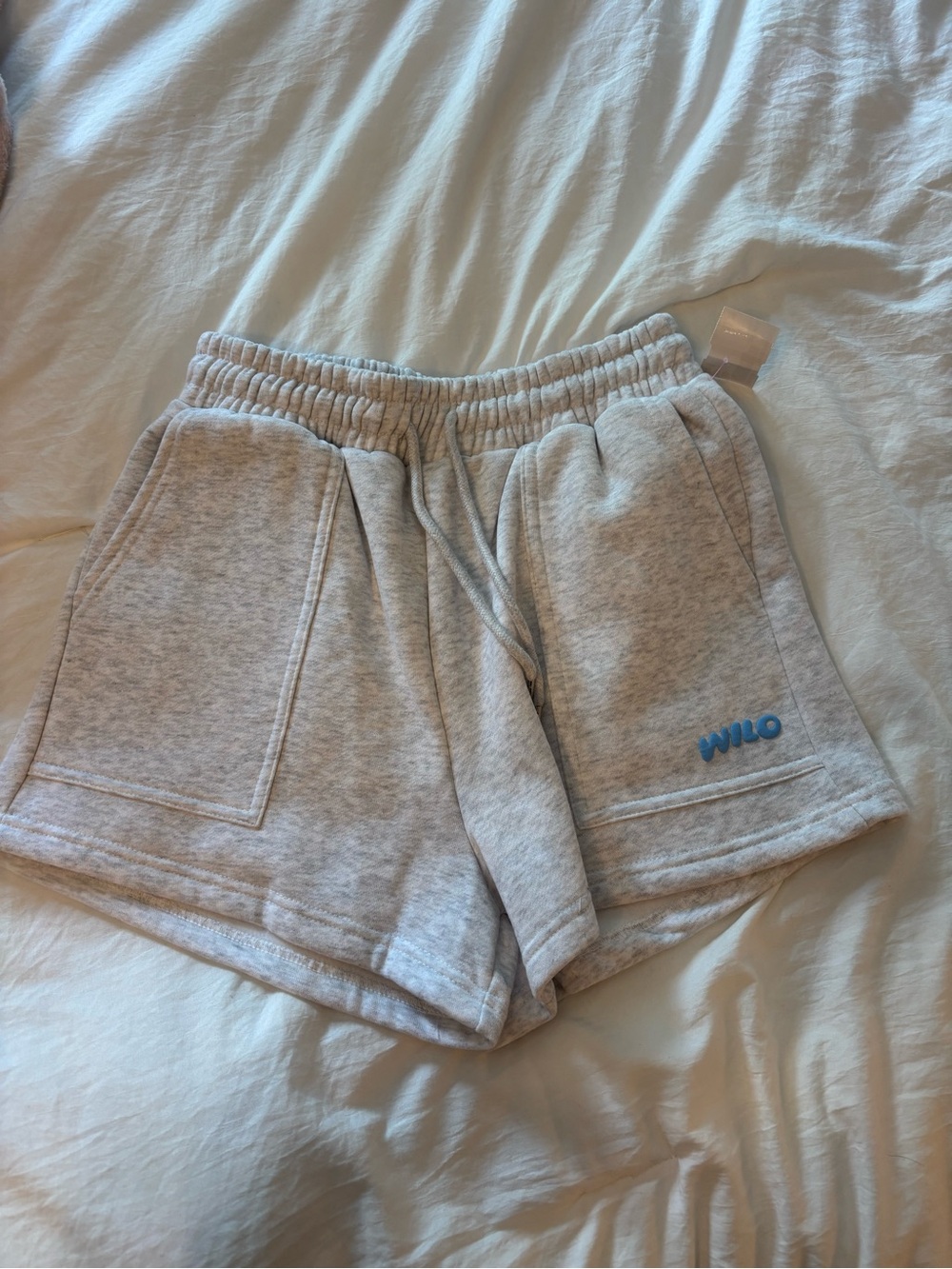 WILO Heather Gray Women's Lounge Shorts - Picture 1 of 2